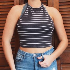 Reversible crop top